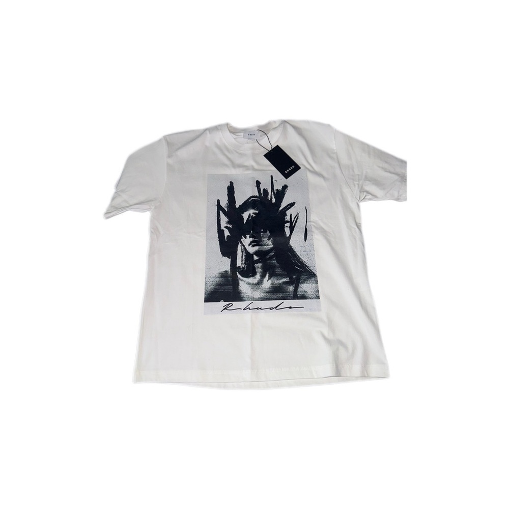 Rhude White Graphic Tee